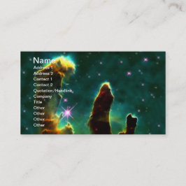M16 Eagle Nebula of Creation Pillars Visitekaartje