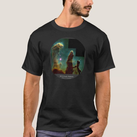 M16 Eagle Nebula "Pillars of Creation" T-shirt (Voorkant)