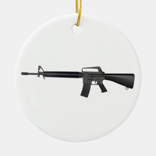 M16 KERAMISCH ORNAMENT (Voorkant)