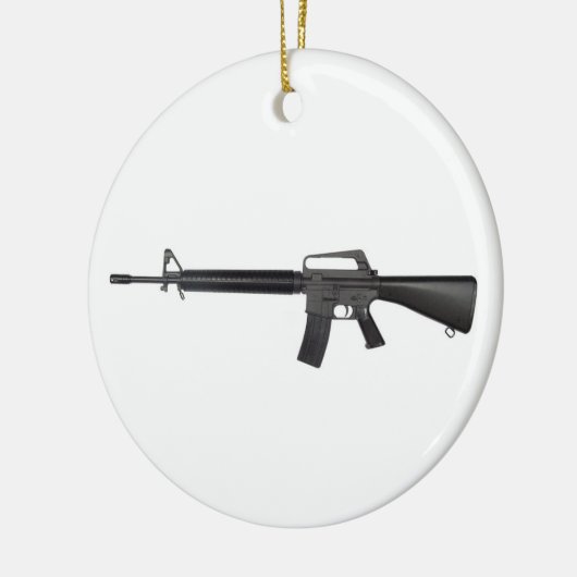 M16 KERAMISCH ORNAMENT (Links)