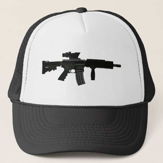m16,png trucker pet (Voorkant)