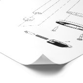 M16A2 Poster met asfaltriffels van 5,56 mm (Hoek)