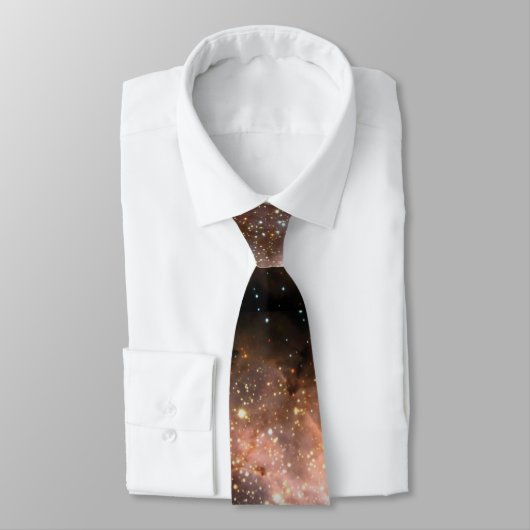 M17 Stellar Star Cluster ESO0416 NASA-ruimte Stropdas (Gebonden)