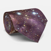 M17 Stellar Star Cluster ESO0416 NASA-ruimte Stropdas (Opgerold)