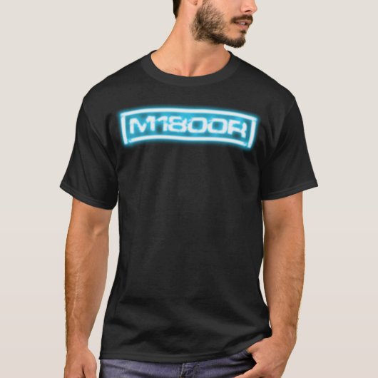 M1800R neondestroyed text-T-shirts T-shirt (Voorkant)