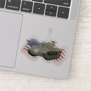 M18 Hellcat American WW2 Tank Destroyer Sticker