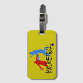 M190166 Basketball | Bagagelabel (Voorkant (verticaal))