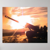 M198 155 mm - Towed Howitzer Poster (Voorkant)