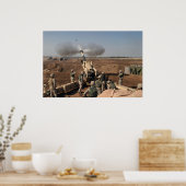 M198 Howitzer Poster (Keuken)