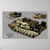 M1 ABRAHAMS POSTER (Voorkant)