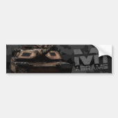 M1 Abramen Bumpersticker (Voorkant)