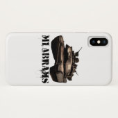 M1 Abramen Case-Mate iPhone Case (Achterkant (horizontaal))