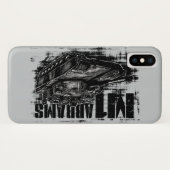 M1 Abramen Case-Mate iPhone Case (Achterkant (horizontaal))