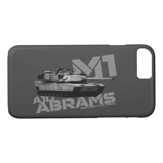 M1 Abramen Case-Mate iPhone Case (Achterkant (Horizontaal))