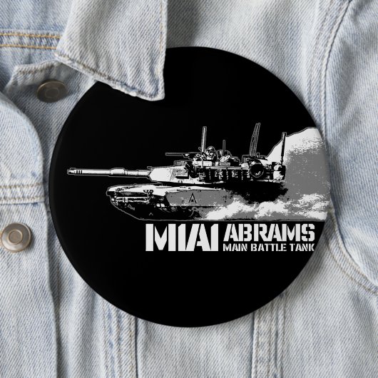 M1 Abramen Ronde Button 6,0 Cm (In situ)