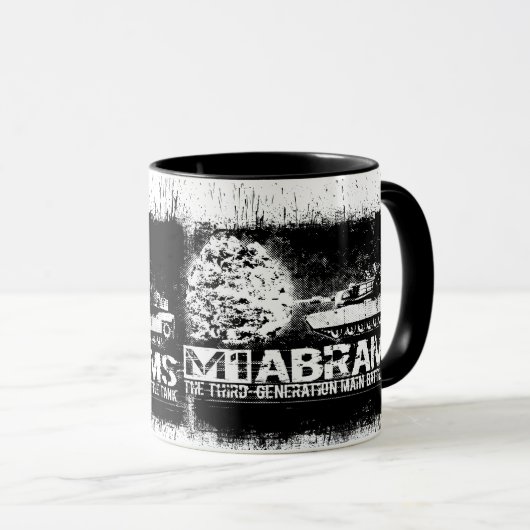 M1 Abrams 11 oz Ringer Mok (Voorkant rechts)