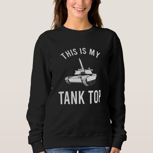 M1 Abrams Dit is mijn Tank Sarcastisch Militaire P (Voorkant)