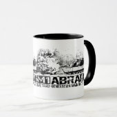 M1 Abrams Ringer Koffie Mok (Voorkant rechts)