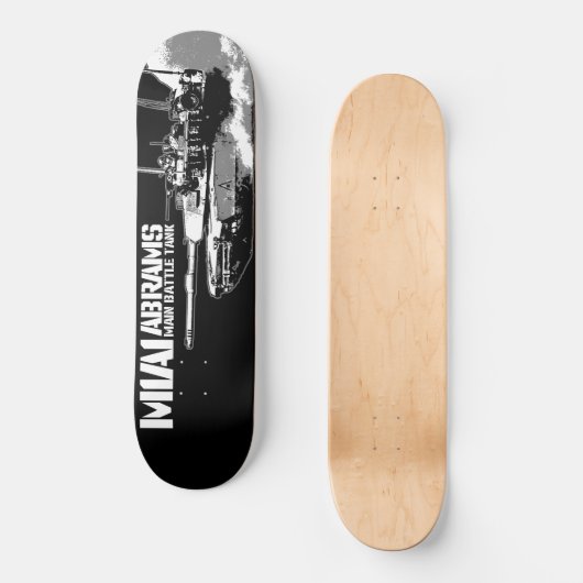 M1 Abrams skateboard (Voorkant)