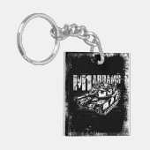 M1 Abrams Square (dubbelzijdige) Sleutelhanger (Voorkant Links)