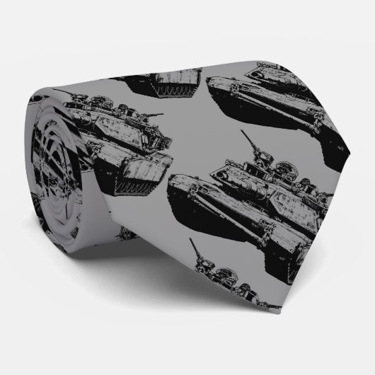 M1 Abrams stropdassen (Opgerold)