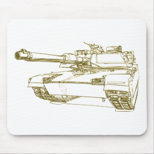 M1 Abrams-tank Muismat