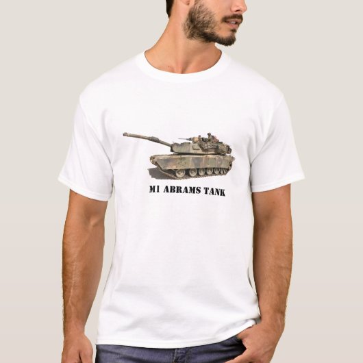 M1 Abrams Tank T-Shirt (Voorkant)