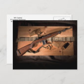 M1 Carbine Briefkaart (Voorkant / Achterkant)