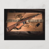 M1 Carbine Briefkaart (Voorkant)