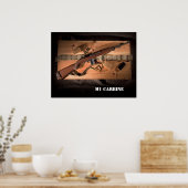 M1 Carbine Poster (Keuken)