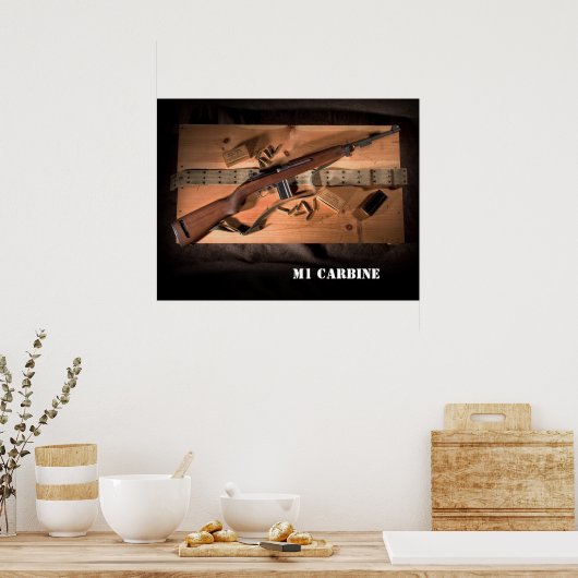 M1 Carbine Poster (Keuken)