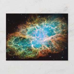 M1-Crab Nebula a a Science & Astronomy Gift Idee Briefkaart