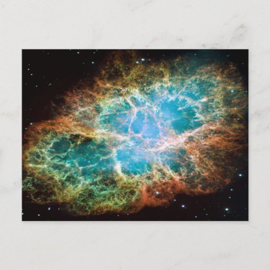 M1-Crab Nebula a a Science & Astronomy Gift Idee Briefkaart (Voorkant)