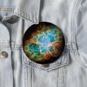 M1-Crab Nebula a a Science & Astronomy Gift Idee Ronde Button 4,0 Cm (In situ)
