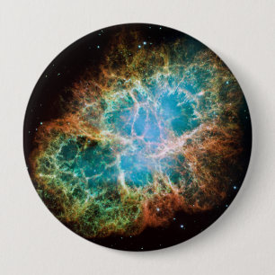 M1-Crab Nebula a a Science & Astronomy Gift Idee Ronde Button 4,0 Cm
