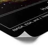 M1 de krab nebula poster (Hoek)