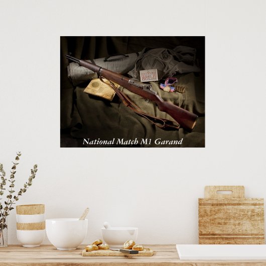 M1 Garand Poster (Keuken)
