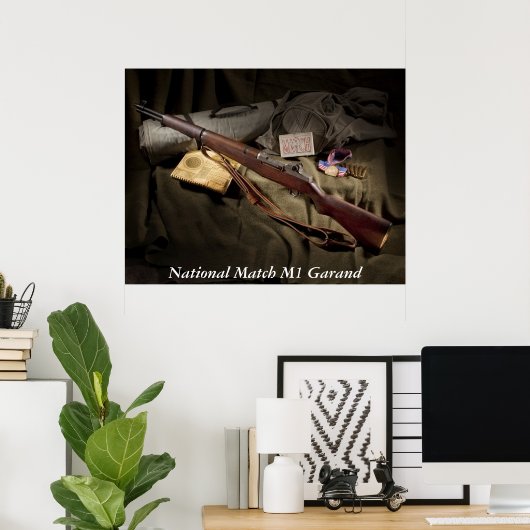 M1 Garand Poster (Thuiskantoor)