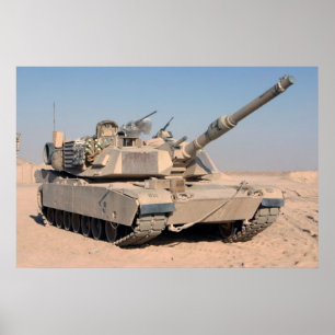 M1A1 Abrams Poster