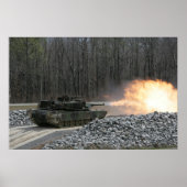 M1A1 Abrams Poster (Voorkant)