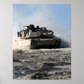M1A1 Abrams Poster (Voorkant)
