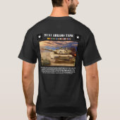 M1A1 Abrams T-shirt (Achterkant)