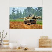 M1A1 Abrams tank Poster (Keuken)