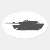 M1A1 Stickers en stickers (Voorkant)