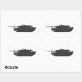 M1A1 Stickers en stickers (Vel)