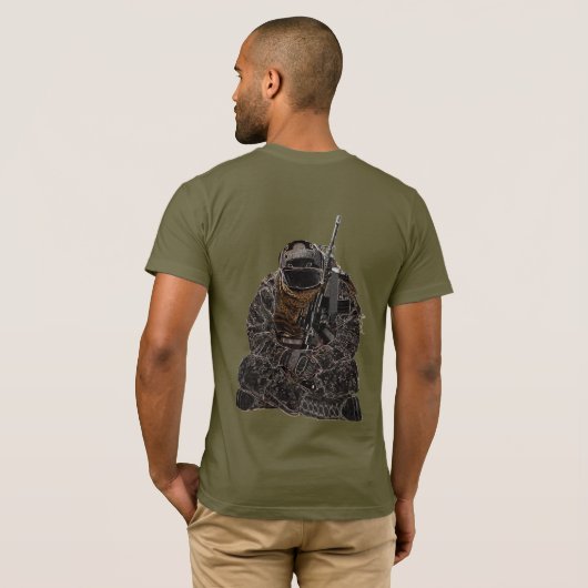 M1A1 Tanker T-Shirt (Achterkant volledig)