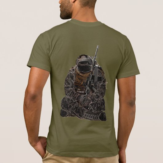 M1A1 Tanker T-Shirt (Achterkant)