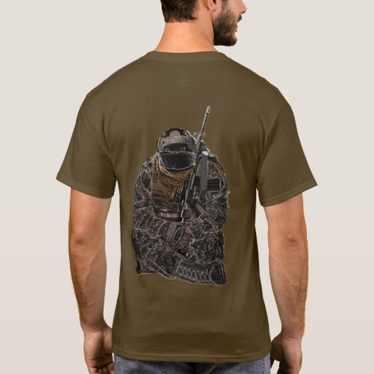 M1A1 Tanker T-Shirt (Achterkant)
