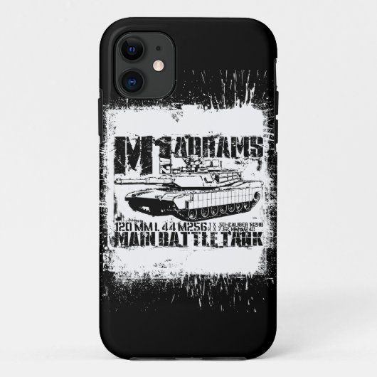 M1A2 Abrams Case-Mate iPhone Case (Achterkant)