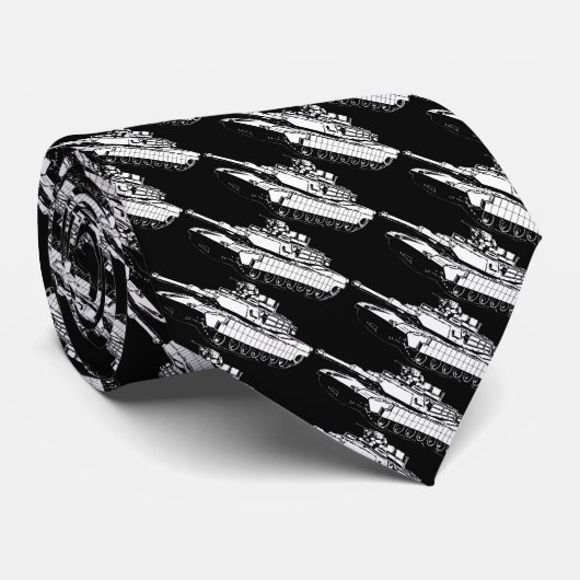 M1A2 Abrams Stropdas (Opgerold)